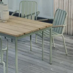 Grote tuintafel teak hout - Brafab Nox
