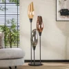 Grote vloerlamp met gekleurd glas - Santa Cocoon XL