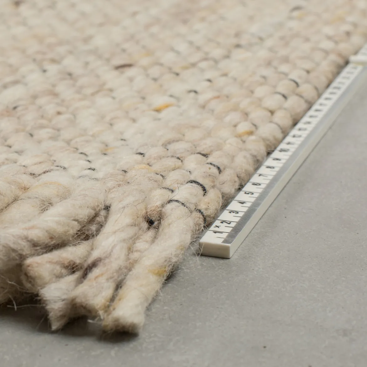 Handgeweven tapijt wol - Zuiver Frills