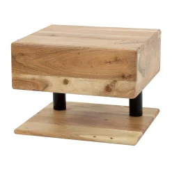 Hangend nachtkastje acacia hout - Giani Shelve