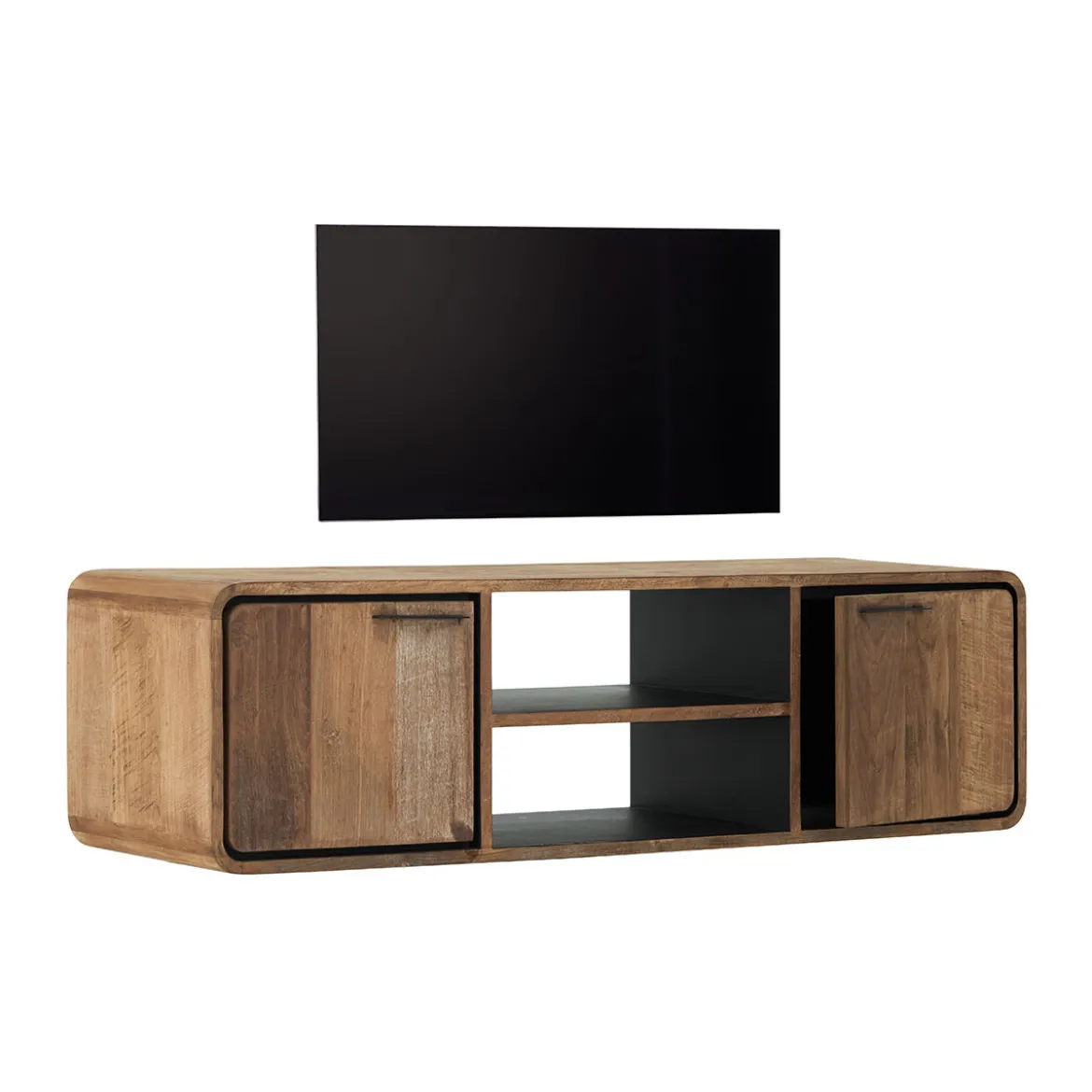 Hangend tv-meubel met ronde hoeken - DTP Home Evo