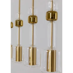 Hanglamp goud en glas 103 cm - Kare Design Candy Bar Gold