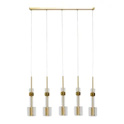 Hanglamp goud en glas 103 cm - Kare Design Candy Bar Gold