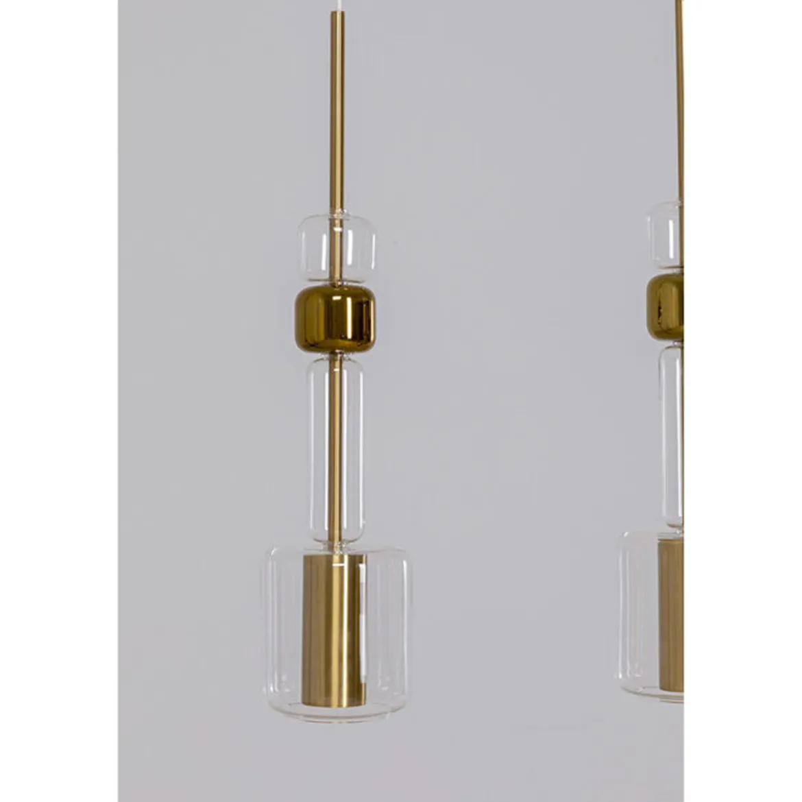 Hanglamp goud en glas 73 cm - Kare Design Candy Bar Gold