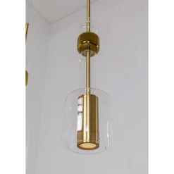 Hanglamp goud en glas 73 cm - Kare Design Candy Bar Gold