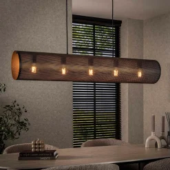 Hanglamp koker geperforeerd staal - Santa Koker Mesh