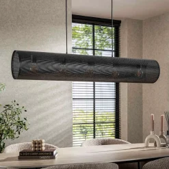 Hanglamp koker geperforeerd staal - Santa Koker Mesh