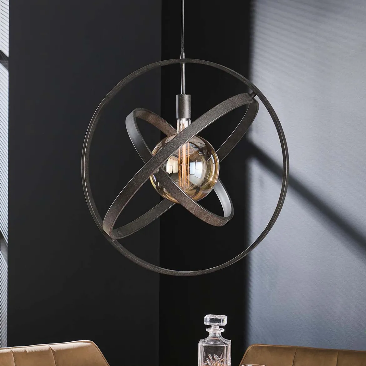 Hanglamp metalen cirkels - Santa Galaxy