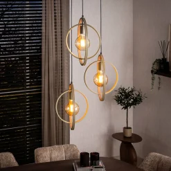 Hanglamp metalen ringen - Santa Turn Around