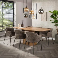 Hanglamp met bolvormige glazen - Santa Sfera