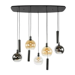 Hanglamp met bolvormige glazen - Santa Sfera