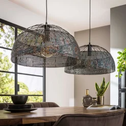Hanglamp met metalen kappen - Giani Armor