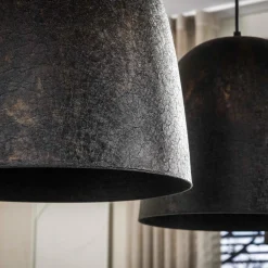 Hanglamp met metalen kappen - Santa Nova