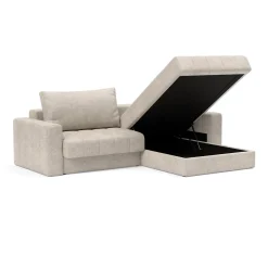 Hoek slaapbank met strepen - Innovation Living Akello Lounger Arm