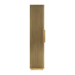 Hoge kast messing met ribbels - Richmond Interiors Ironville