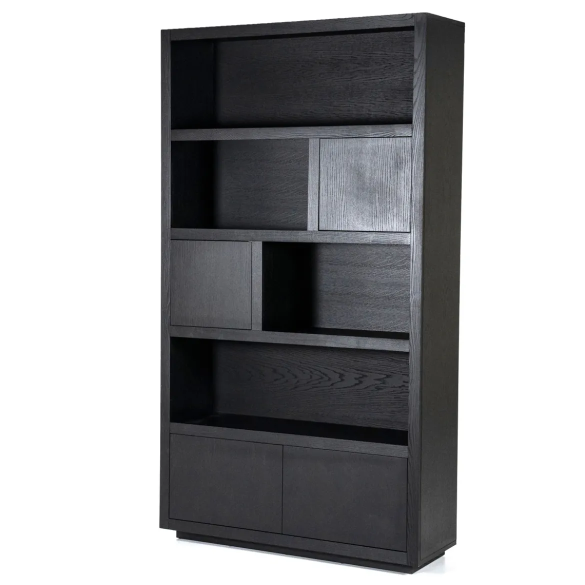 Hoge kast zwart eiken 120 cm - Eleonora Helsinki