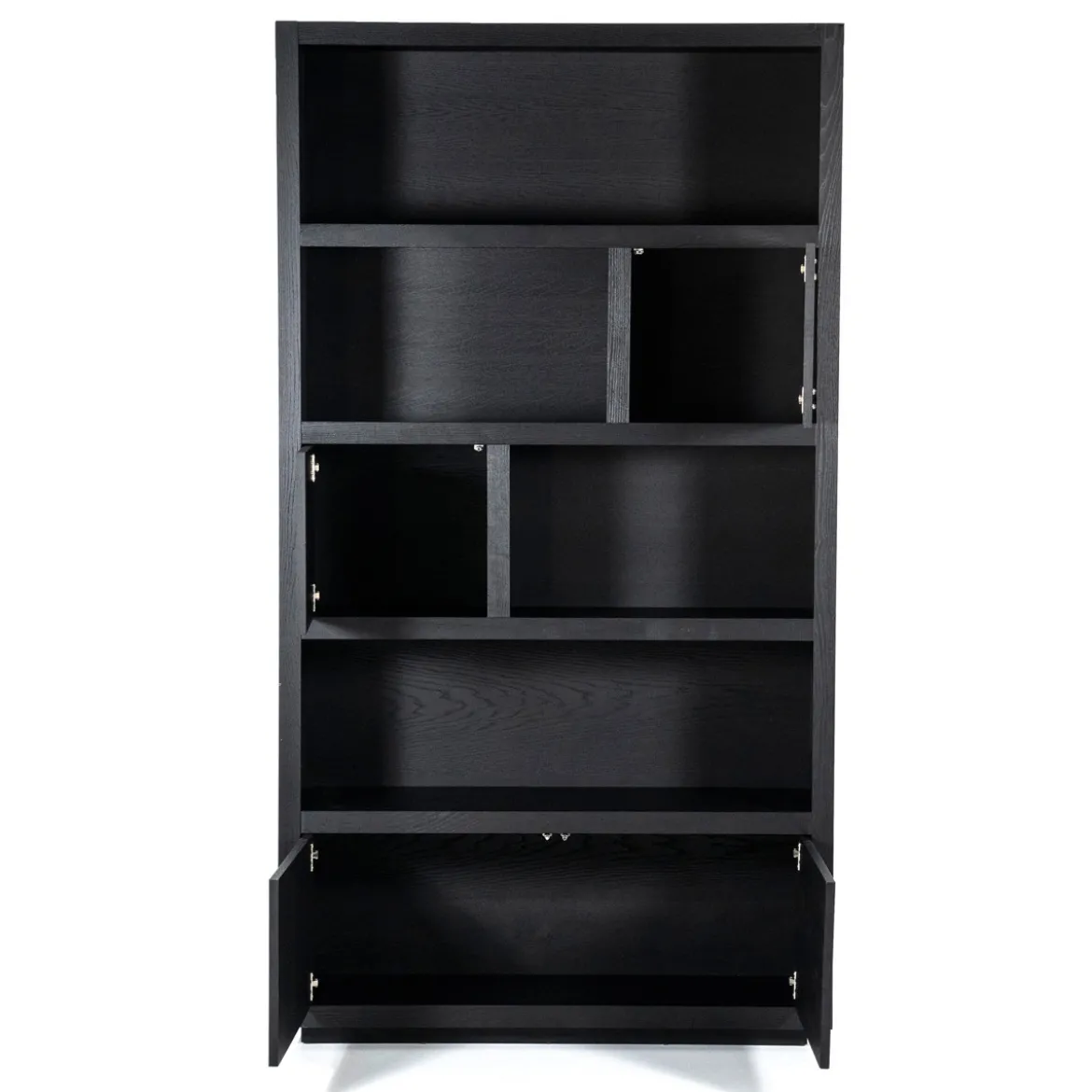 Hoge kast zwart eiken 120 cm - Eleonora Helsinki