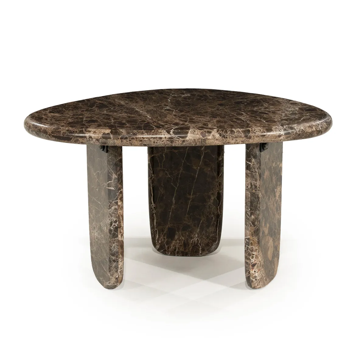 Hoge salontafel bruin marmer - Eleonora Devin