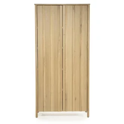Hoge wandkast eikenhout - Eleonora Jake