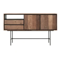 Hoog dressoir teak hout 160 cm - DTP Home Metropole