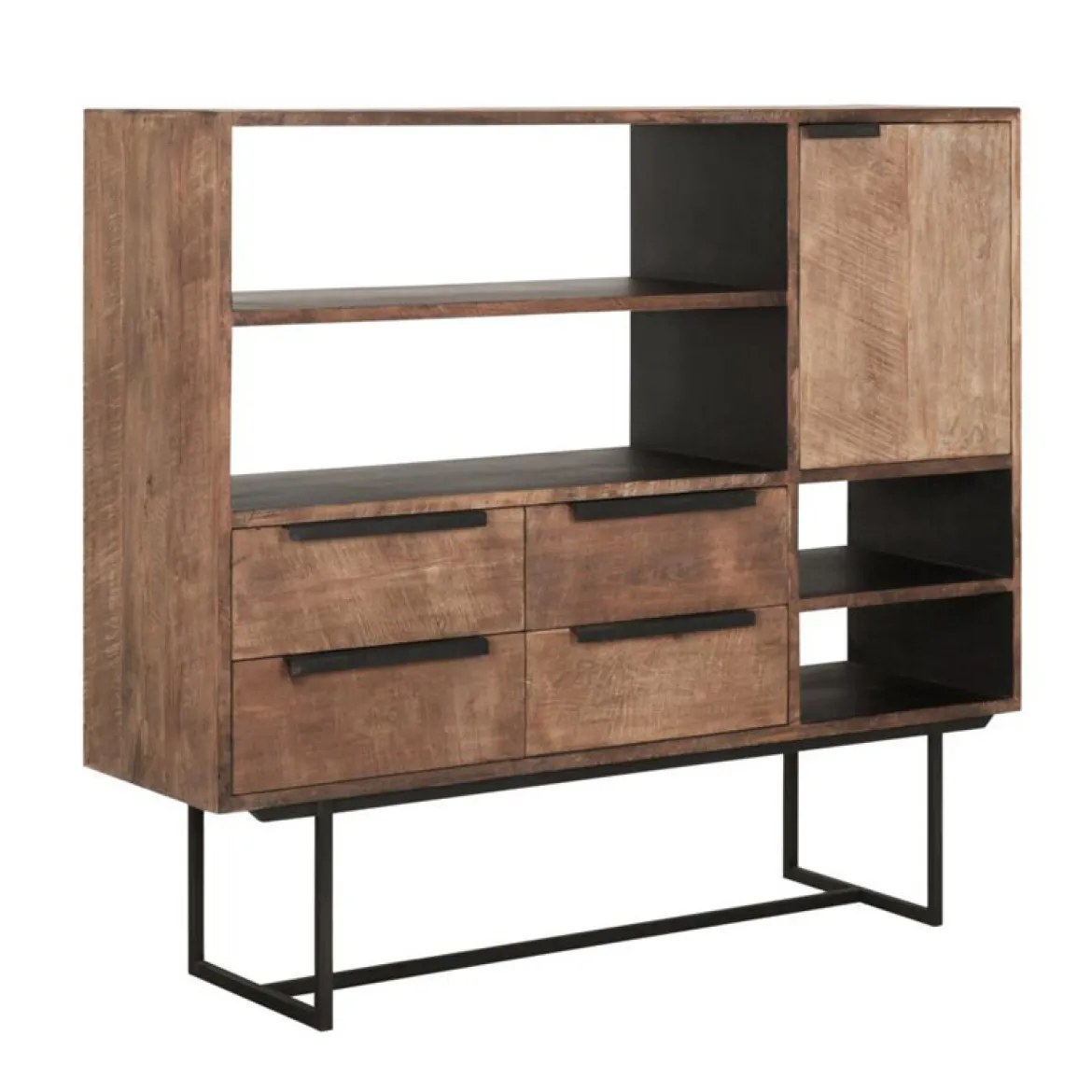 Hoog dressoir teak hout - DTP Home Odeon