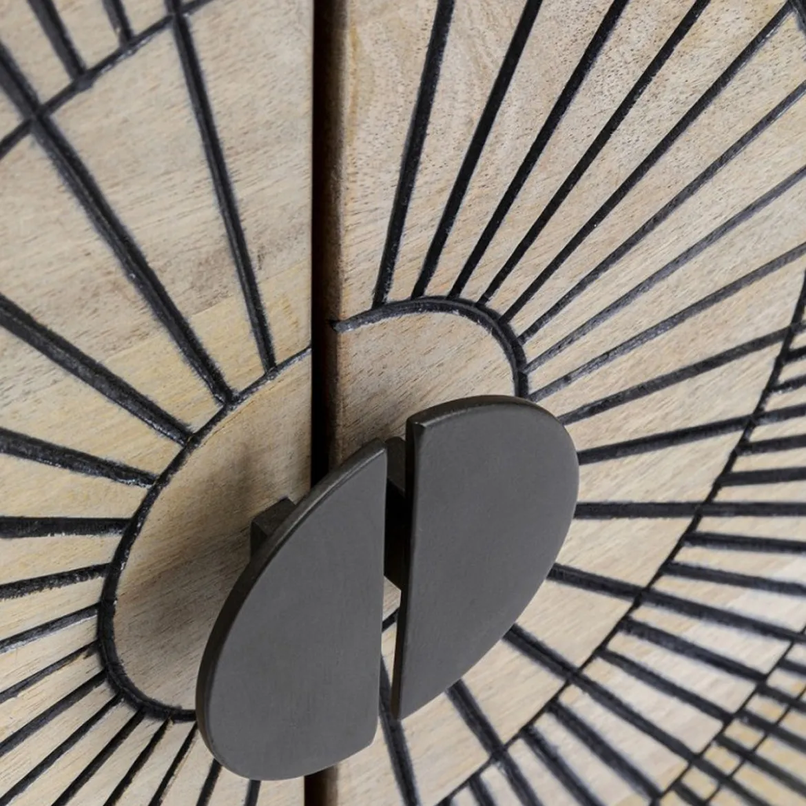 Houten design dressoir - Kare Design Eye of Tiger