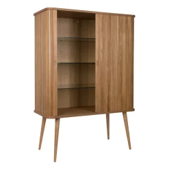 Houten design wandkast - Zuiver Barbier