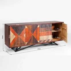 Houten dressoir Indianen - Kare Design Tomahawk