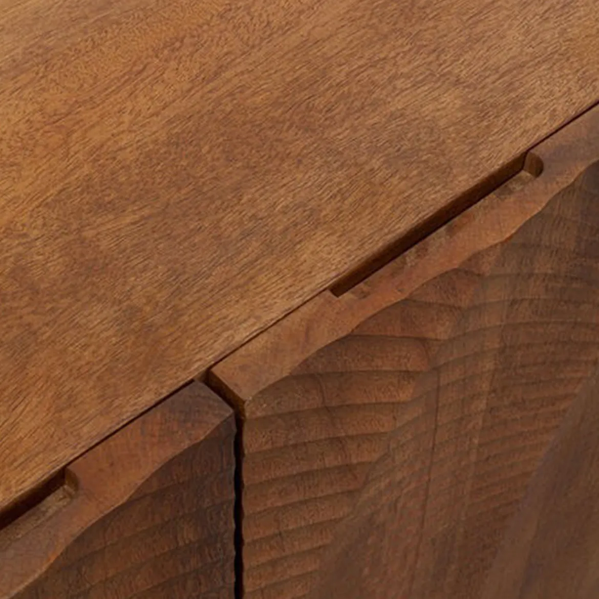 Houten dressoir met houtsnijwerk - Kare Design Madeira Bright