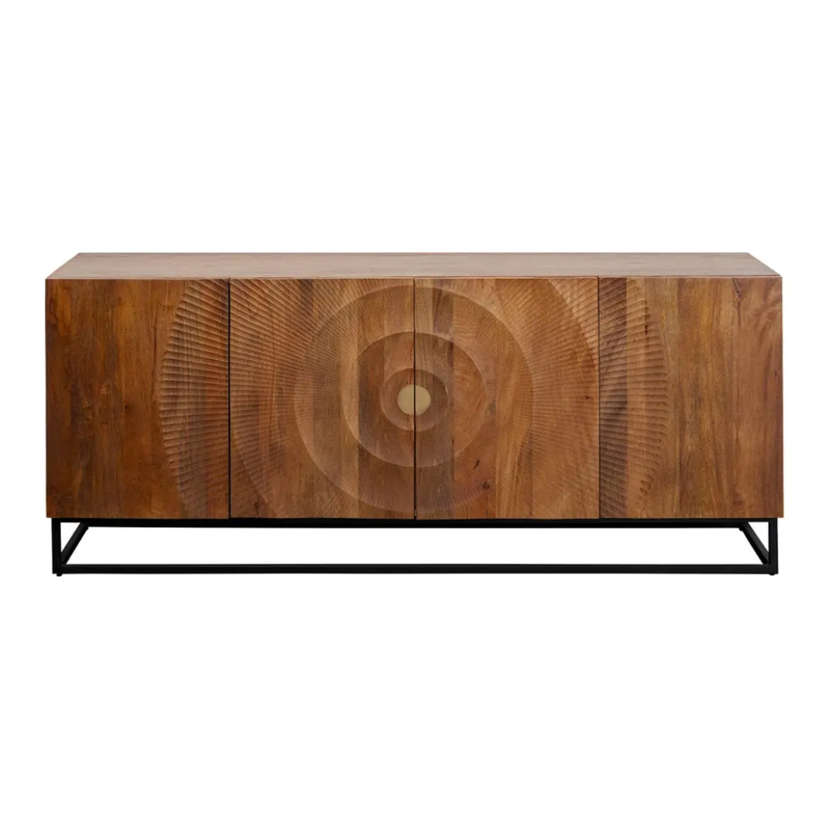 Houten dressoir met houtsnijwerk - Kare Design Madeira Bright