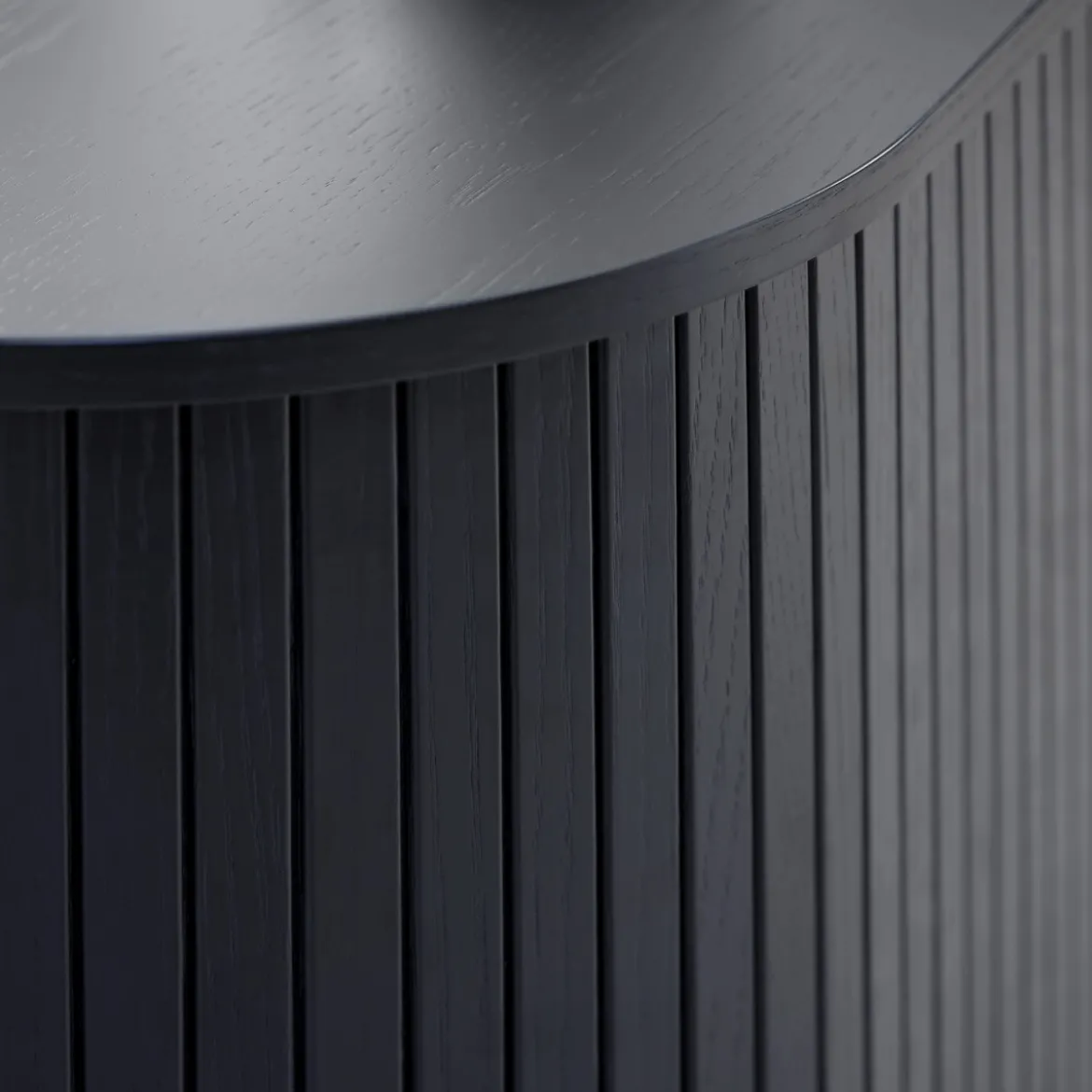 Houten dressoir zwart - Bodio Sway