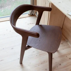 Houten eetkamerstoel minimalistisch - Zuiver Northwood