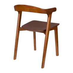 Houten eetkamerstoel minimalistisch - Zuiver Northwood