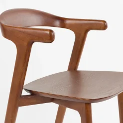 Houten eetkamerstoel minimalistisch - Zuiver Northwood