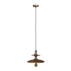 Houten hanglamp walnoot - Dutchbone Cath Walnut