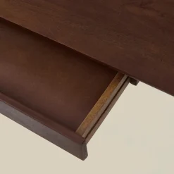 Houten kaptafel met lade vintage - Bodio Leon