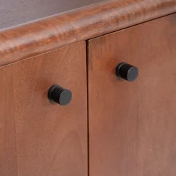Houten kastje met ronde hoeken - Bodio Luca