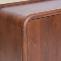 Houten kastje met ronde hoeken - Bodio Luca