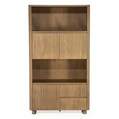 Houten kast met vakken en deuren - Eleonora Edward