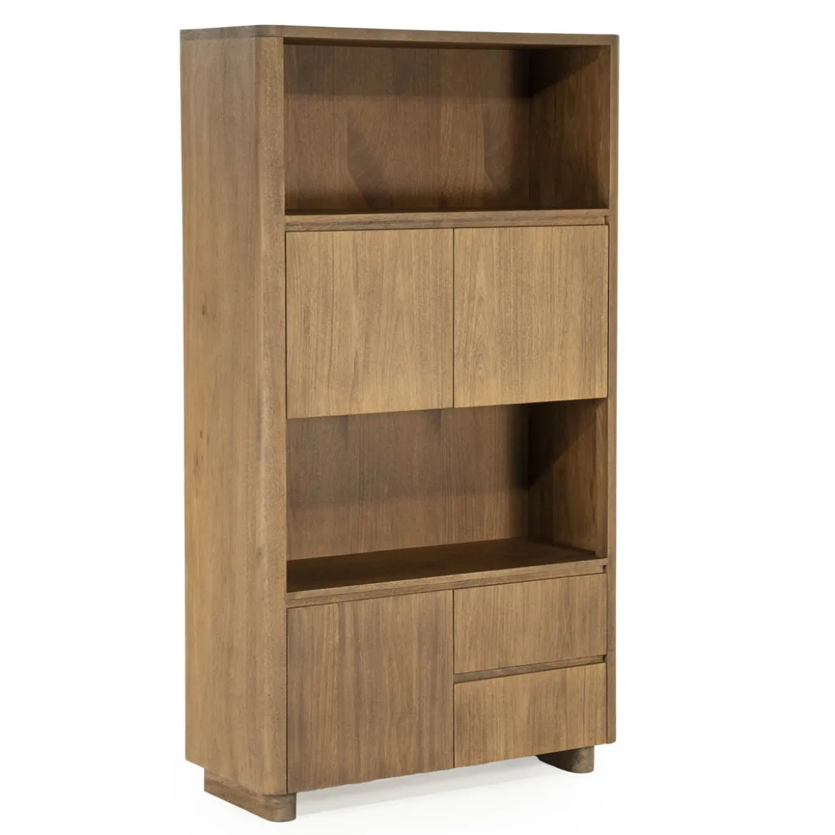 Houten kast met vakken en deuren - Eleonora Edward