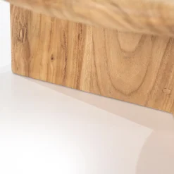 Houten salontafel rond - By-Boo Leoti