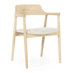 Houten stoel met armleuningen - Eleonora Yorick