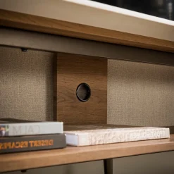 Houten TV-meubel met keramiek blad - Giani Arcus