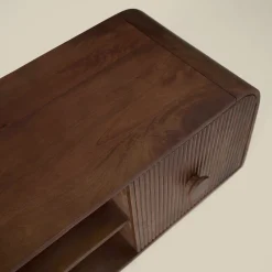 Houten tv-meubel met ronde hoeken - Bodio Matala