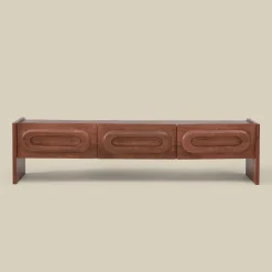 Houten tv-meubel vintage design - Bodio Bruce