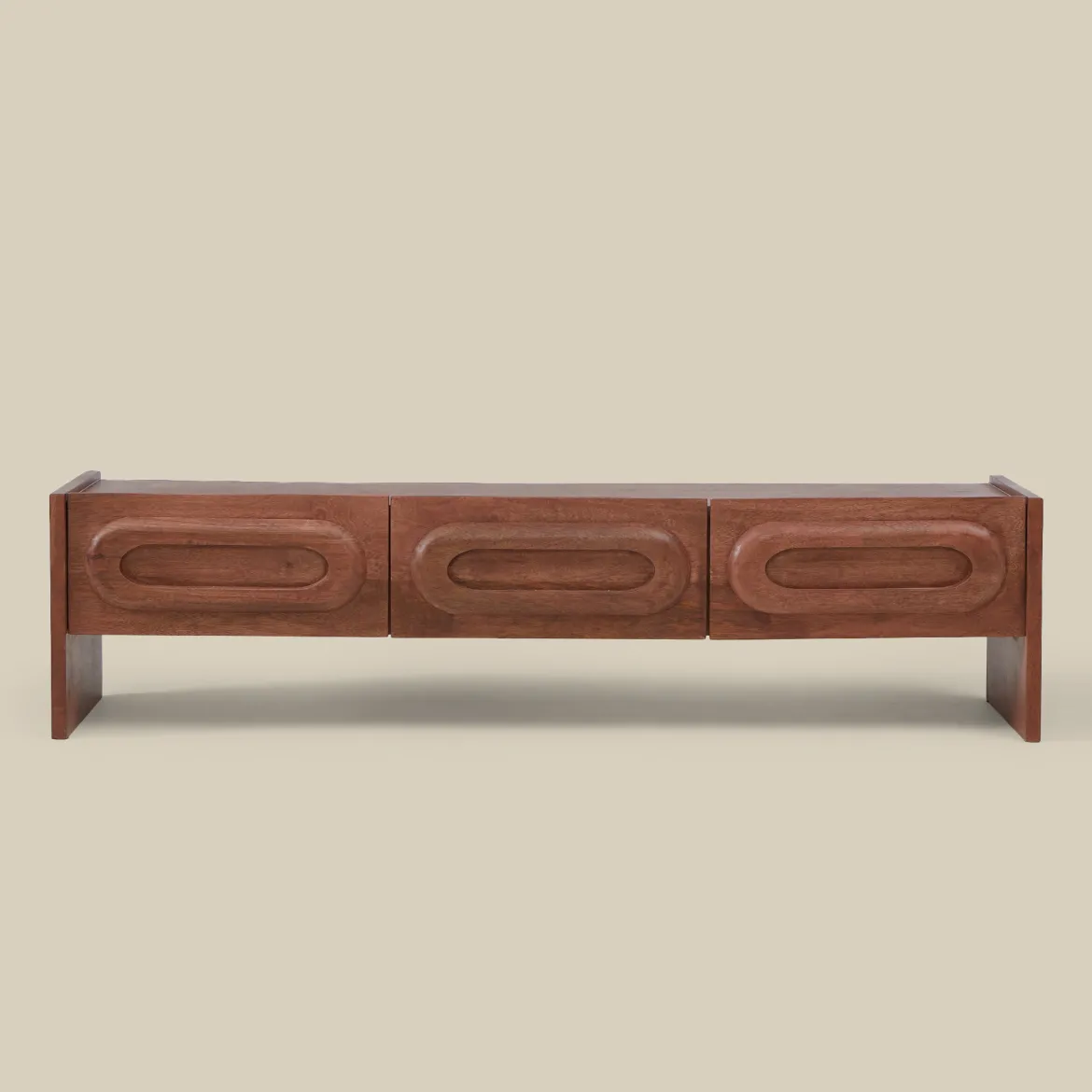 Houten tv-meubel vintage design - Bodio Bruce