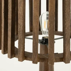 Houten vloerlamp - By-Boo Guard