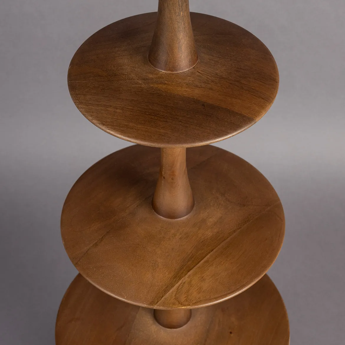 Houten vloerlamp walnoot - Dutchbone Cath Walnut