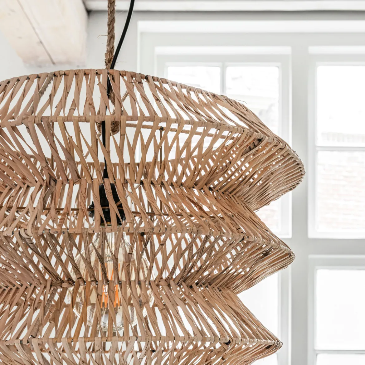 Ibiza hanglamp rotan - Must Living Talamanca