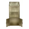 IJzeren vitrinekast vintage goud - Dutchbone Monviso